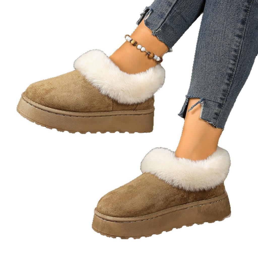 Hohe Isolierte Schneestiefel für Damen, Baumwollschuhe im neuen Stil, Rutschfeste Schuhe