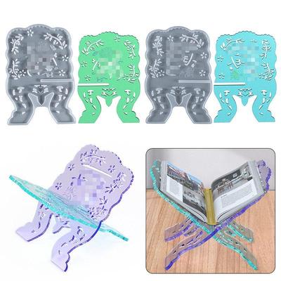 Poppy DIY Crystal Resin Book Stand Silicone Mold Ornament