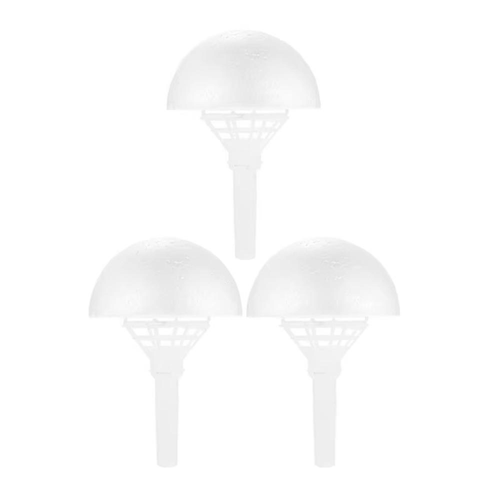 Half Round Foam Bouquet Holder Foam Material Floral Handle Floral Arrangement Supplies