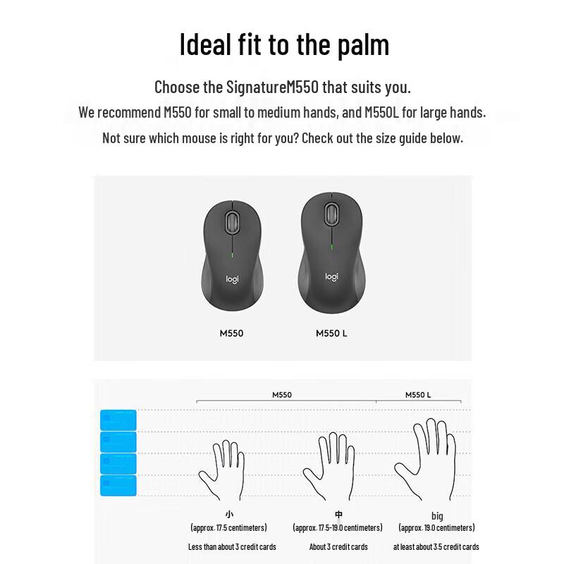

Logitech M550 Wireless Silent Dual-Mode Mouse