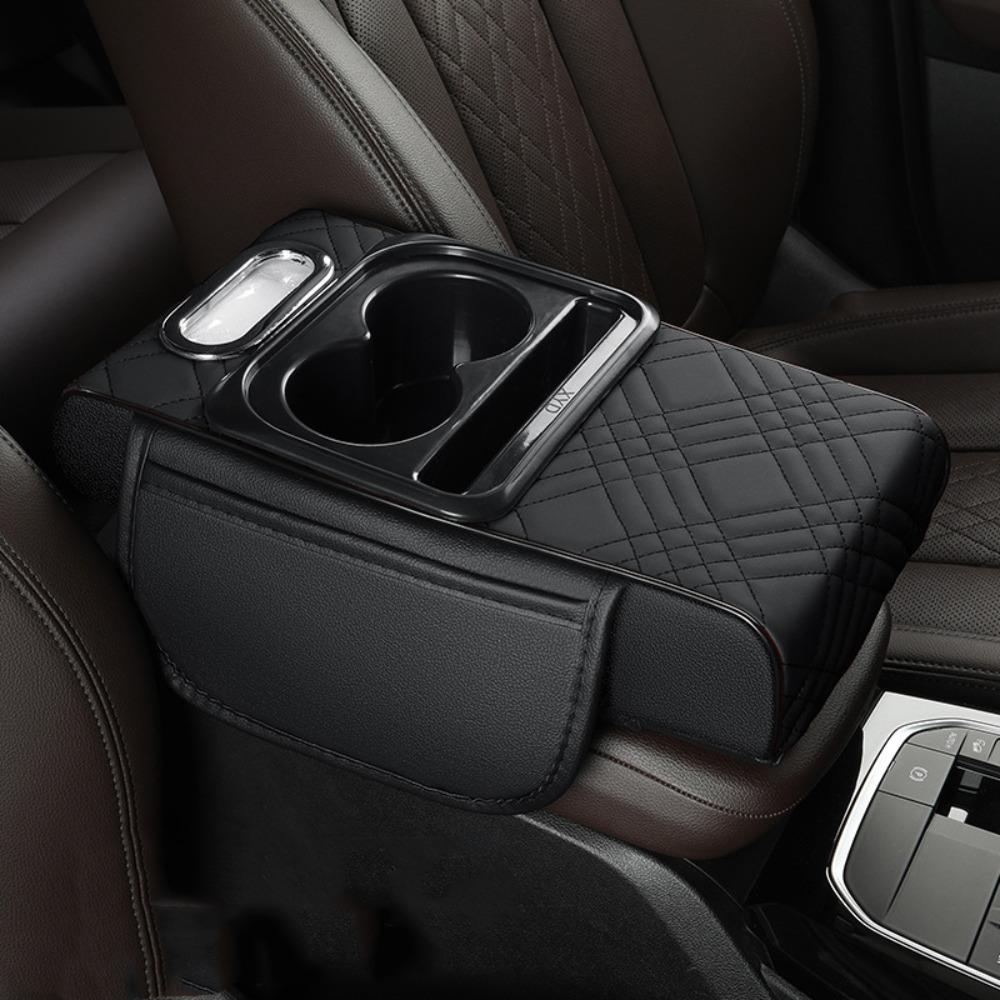 

Multifunctional Armrest Pad Portable Car Armrest Pillow Center Console Armrest Cushion Universal чёрный