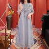 New Chinese style retro embroidery improved cheongsam skirt 2025 summer new loose and thin temperament dress women