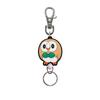 SK Japan Pokemon Rubber Reel Keychain Rowlet