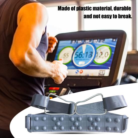 

Высокопрочный массажный пояс тонкого шитья с прочной пряжкой серый