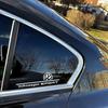 2025 Caldo 2pz Decorazione Carrozzeria Finestrino Bagagliaio Emblema Accessori Auto Adesivo Per Volkswagen Polo T5 Golf 5 6Passat Magotan Tour