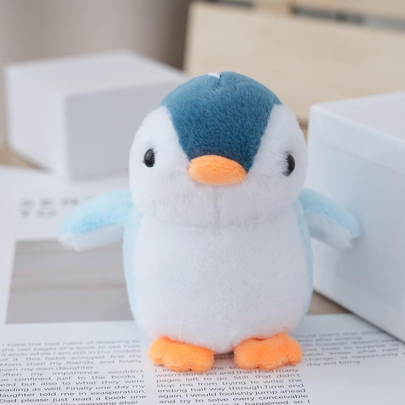 Charming Fluffy Penguin Plush Keychain Cozy Pp Cotton Filled Collectible Gift