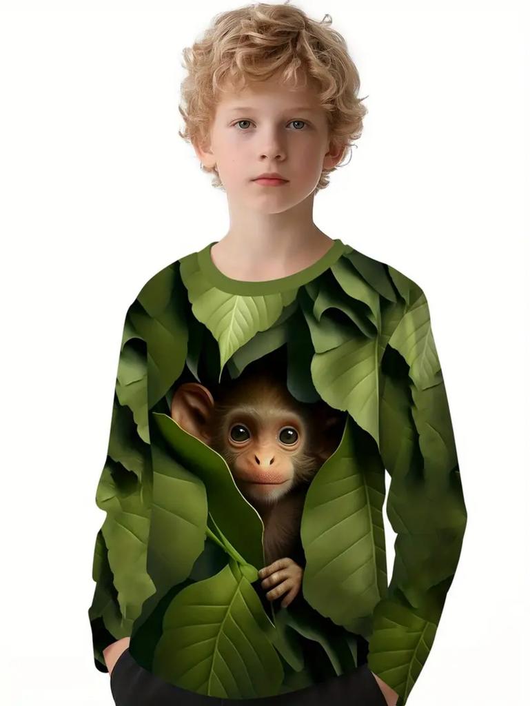 Kids Fall Winter Clothes, Lightning McQueen Cartoon Long Sleeve T-Shirt, Casual Outerwear for Boys and Girls, New Arrival