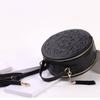 Summer Style Women's Shoulder Bag with Artistic Style, Leather Crossbody Shoulder Bag, Cowhide Small Round Bag