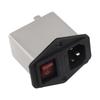 Power Filter For Lighting Equipment For Power Equipment IEC Socket Type Power Filter With Light Safety Switch CW2B-T CW2C-T