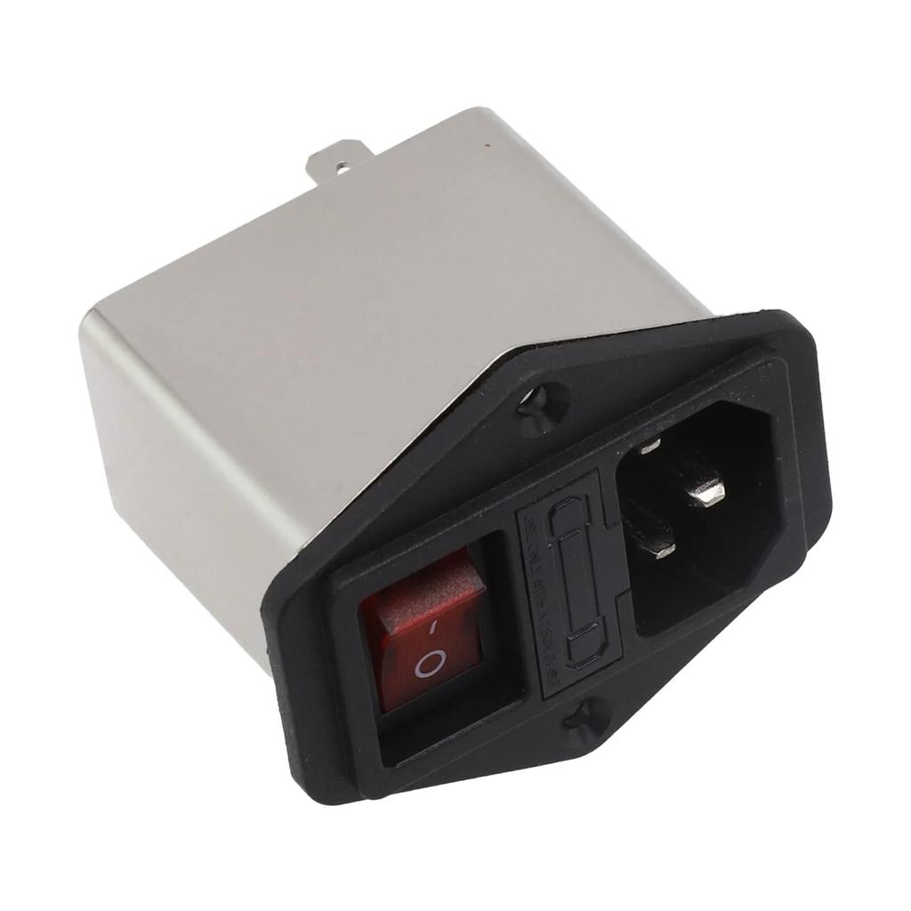 Power Filter For Lighting Equipment For Power Equipment IEC Socket Type Power Filter With Light Safety Switch CW2B-T CW2C-T