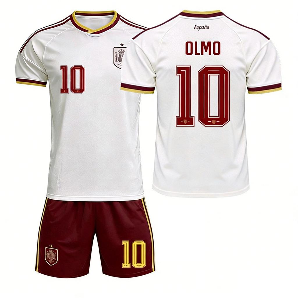 2627 US, Canada and Mexico World Cup Spain Away No. 19 Yamal Jersey 17 Williams Football Jersey Suit Men's
