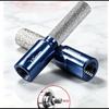 Thread Angle Grinder Drill Bit For Marble Granite Glass Dry Drilling With Cooling Wax Hole Opener Power Tool Accessories