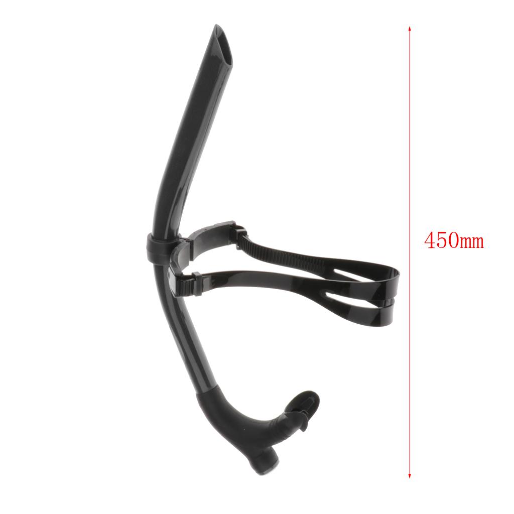 Deluxe Snorkel Swim Stroke Training Mouthpiece Tube Strap