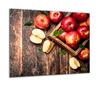 GLASS PROTECTIVE PLATE FOR STOVE 60x52 FRUIT