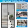 Magnetic Door Curtain Summer-Specific: Heavy-Duty Insect-Proof Mesh, Hands-Free Auto-Closing, No-Drill Install, Pet-Friendly