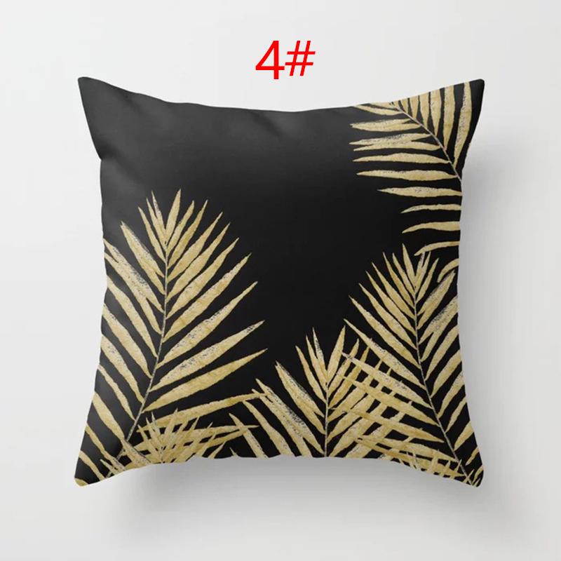 gold leaf cushion