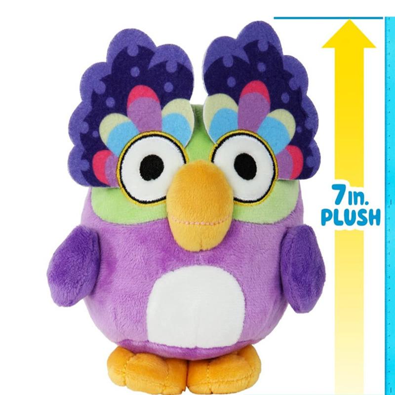 25cm Bluey Dog Friend Chattermax Owl Plush Toy Doll Cartoon Animation Children's Favourite Birthday Gift