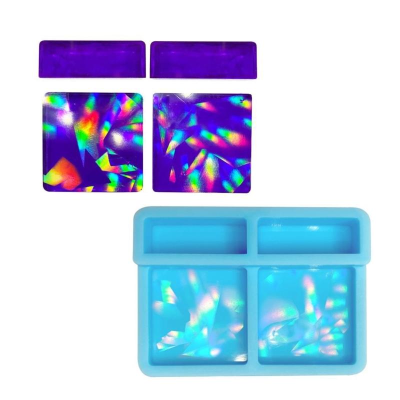 Holographic Straw Topper Resin Silicone Molds for Cup Decoration,Resin Casting,Art Crafts,DIY Making Home Decoration