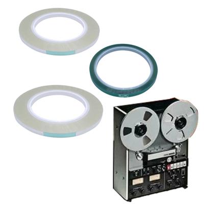 NEW 1/4" 1PC Green 2PCS Transparency Leader Tape for Reel To Reel Tapes 3PCS