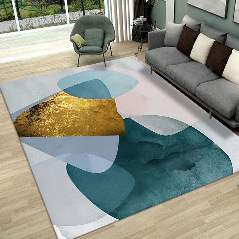 Light Luxury Nordic Living Room Soft Carpet Bedroom Decor Dirt-resistant Thick Carpets Room Decoration Teenager Rugs Lounge Rug