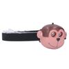 Kids Headlamp Monkey Appearance 2 Lighting Modes Battery Powered Lightweight Plastic LED Headlight for Outdoor Sports