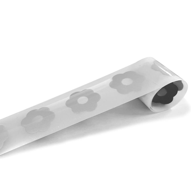 Keep Safe Night Silver Heat Transfer Reflective Tapes Parches Ropa DIY Heat Press Appliqued Patch For Clothes 3X100cm Iron Patch