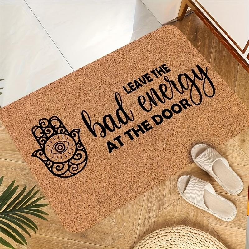 Boze Oog Welkomstdeurmat - Antislip, Polyester Tapijt voor Binnen/Buiten Gebruik, Perfect voor Decoratie bij de Voordeur of Portiek 40X60cm