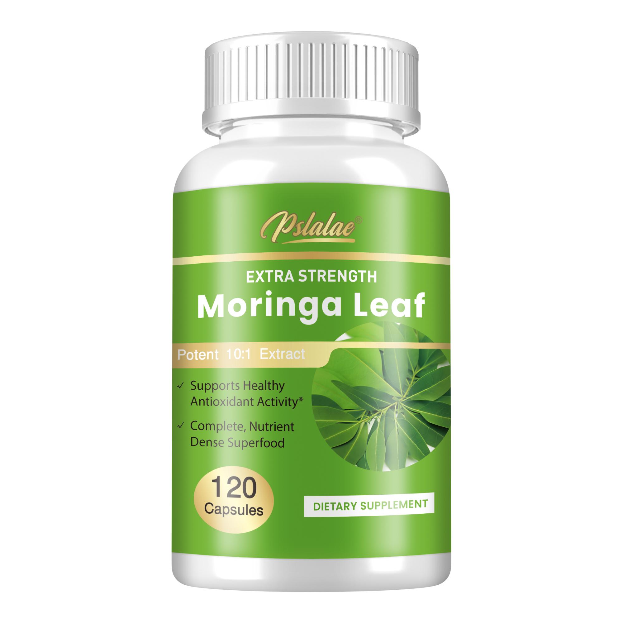 Pslalae Moringa Leaf Dietary Supplement, Contains Moringa Leaf Extract, Daily Dietary Nutritional Supplement 120*1