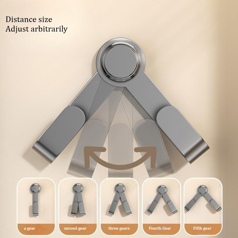 No Drill Suction Cup Kitchen Pot Lid Holder Rotating Wall Mounted Storage Rack Multi-Purpose Cutting Board Organizer