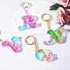 3D Letters Symbol Silicone Molds Epoxy Resin Casting Mold DIY Craft Keychain Polymer Clay Mold Handmade Jewelry Tool