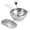 3 Grinding Discs Puree Grind Stainless Steel Manual Grinder Best Jam Machine  Baby Food