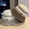 Knitted Ear Protection Fisherman Hat Women's Autumn and Winter Warm Woolen Hat Temperament and Face Small Japanese Style Bucket Hat Basin Hat