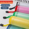 Wasserdichte Federtasche PVC-Aktenmappe Mehrzweck-Netz-Reißverschlusstasche Schüler