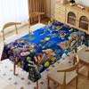 1pc Rectangular Tablecloth, Ocean World Pattern Tablecloth, Kitchen Supplies, Outdoor, Camping Tablecloth