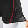 Cycling Underwear, Bicycle Shorts for Men And Women, Silicone Padded Shorts for Mountain Bikes And Road Bikes, Seat Cushion, Black And Red, XXL