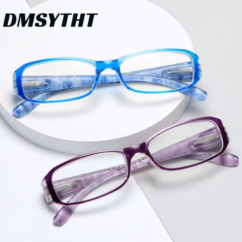 Fashion Anti-Blue Light Reading Glasses Men Women Eye Protection Presbyopic Eyeglasses Flowers Comfortable Eyewear
