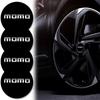 vdpc7 4pcs 56+60mm MOMO Emblem Universal Car Wheel Hub Center Cap Rim Cover Emblem Stickers For BMW Chevrolet Hyundai KIA Mitsubishi