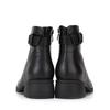Barbara Leather Buckle Decoration 5cm Women Ankle Boots Bzg802bk