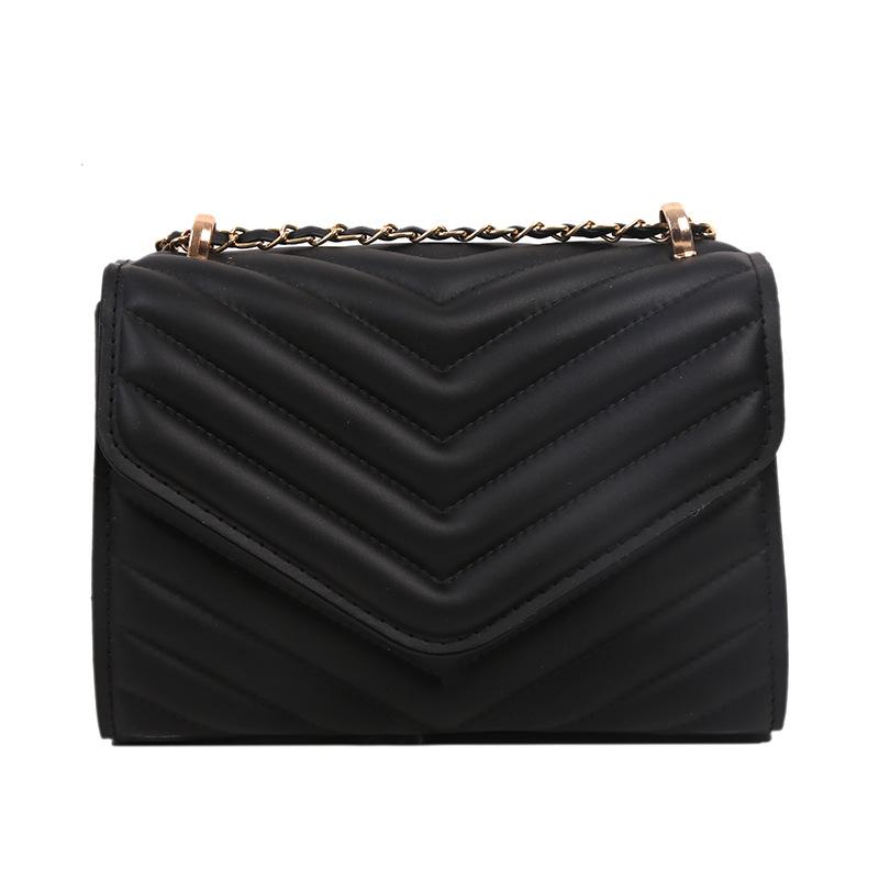 Bag Women 2025 New Simple Design Trendy Internet Celebrity Fashion Chain Shoulder Messenger Bag Ins Casual Small Square Bag