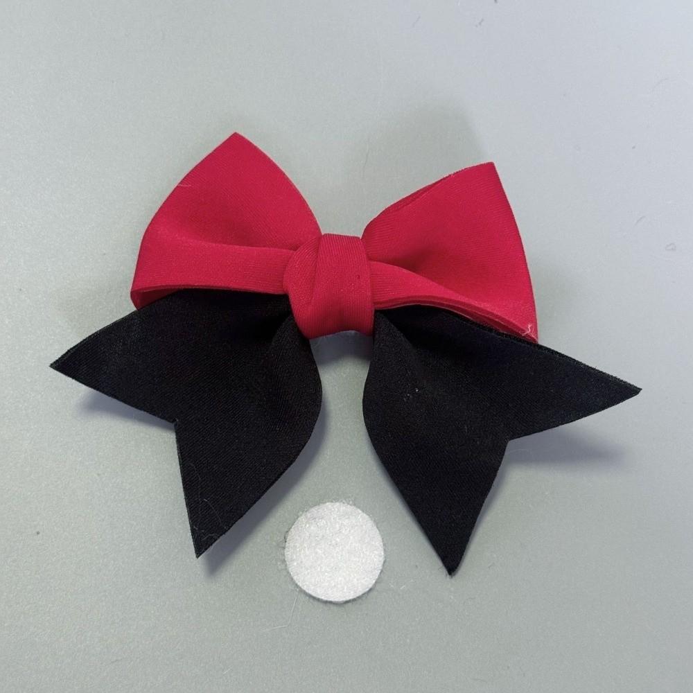 Fabric Motorcycle Helmet Bow Self Adhesive Electric Bike Tail Decor  Scooter Accessories