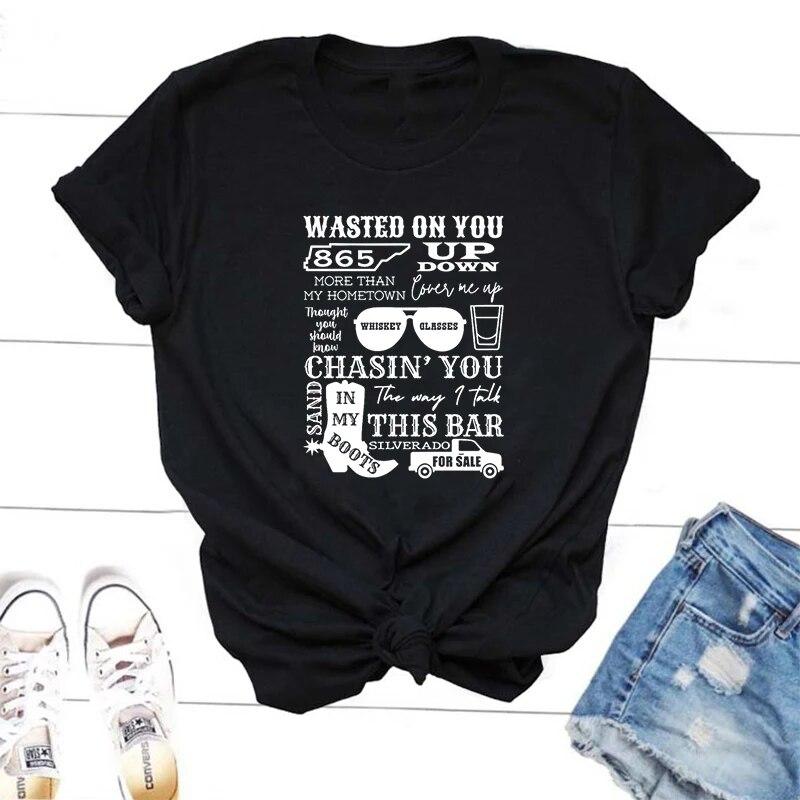 Singer Morgan Wallen T-shirt Women Unisex Bull Skull Country Western Music T Shirt Cowboy Wallen World Tour T Shirts Streetwear Unisex