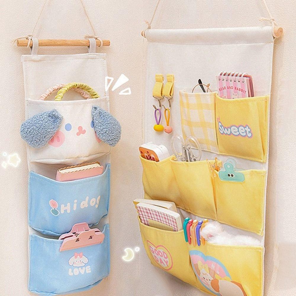 Moisture-proof Wall Mounted Storage Bag Large Capacity Underwear Socks Organizer Bathroom