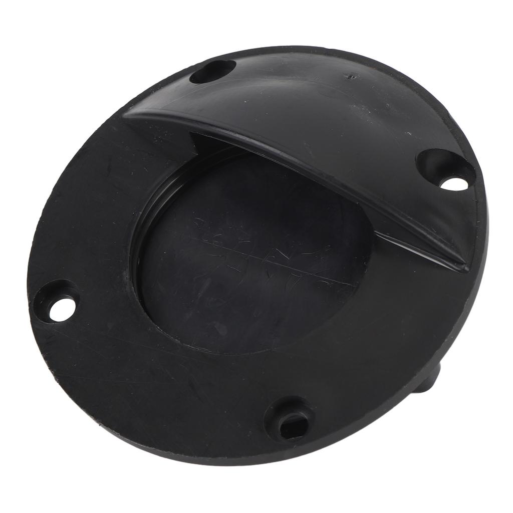 Boat Deck Drain High Toughness ABS Easy To Unscrew Deck Floor Drain Scupper for Yachts Speedboat Kayaks Black