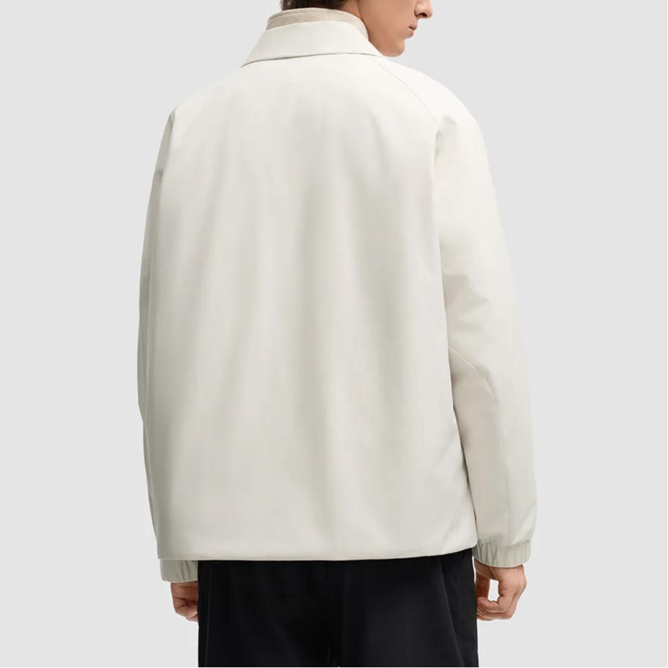 Fila Milano Series Fashion Sports Versatile Workwear Style Loose Woven Cotton Jacket Men Jacket F11M545909FIV