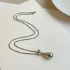 Temperament Water Bottle Pendant Necklace Elegant Fashion Jewelry Ornament Long Sweater Chain  Lady