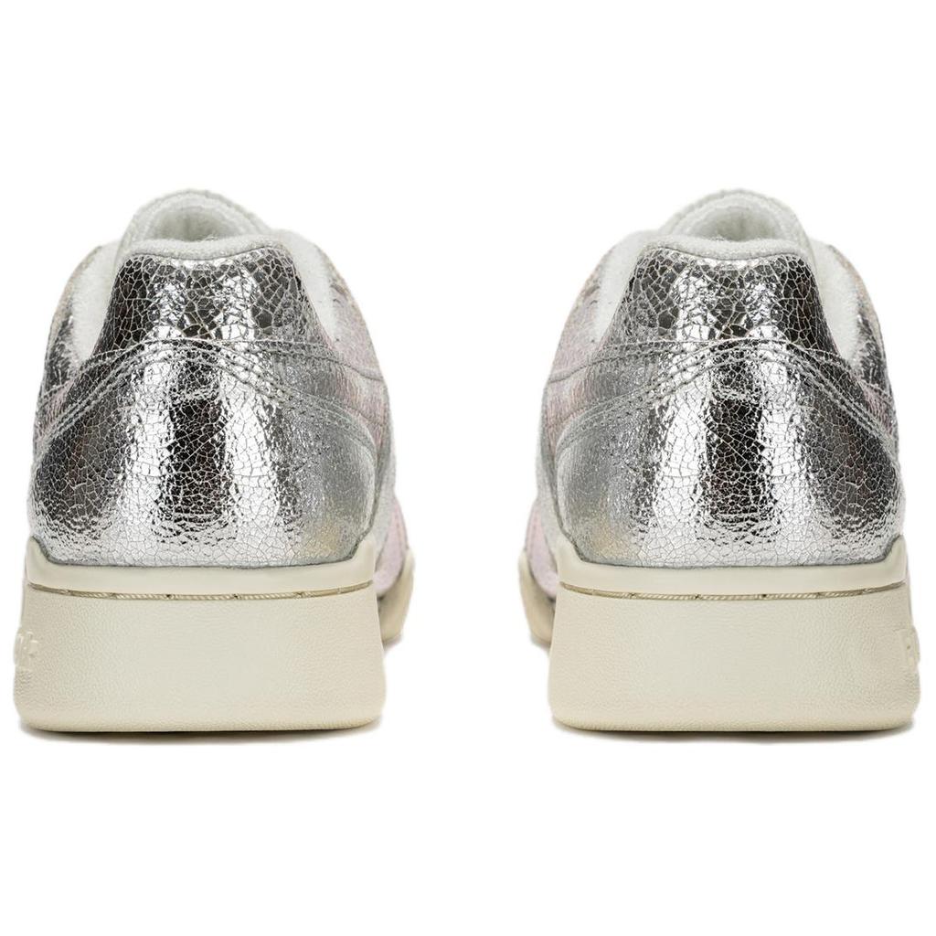 Men's Sneakers Reebok Workout Plus 'Silver Metallic Chalk Vintage Chalk'