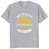 Retraite Tshirt French Retired Dad Retireunisext Gift Tshirts Oneck Unisex Cotton Soft Tee Tops Eu Size