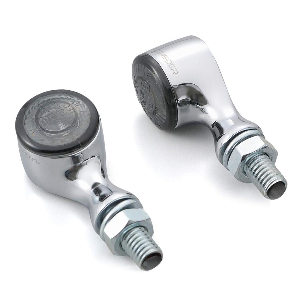 Daytona 15279 HIGHSIDER Motorcycle LED Turn Signal, Chrome, Apollo Classic