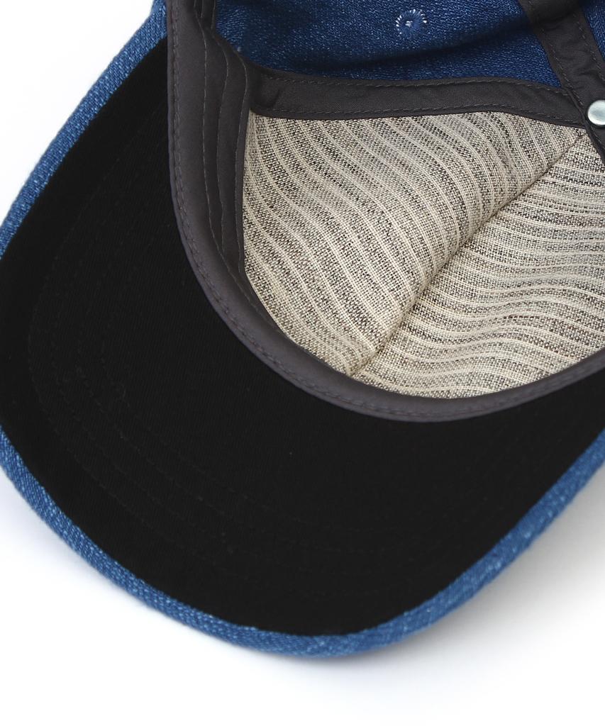 Eondeokeonteulolseutyudio Daily Ball Cap 6-Pannel Ball Cap / Jersey Indigo / L Denim