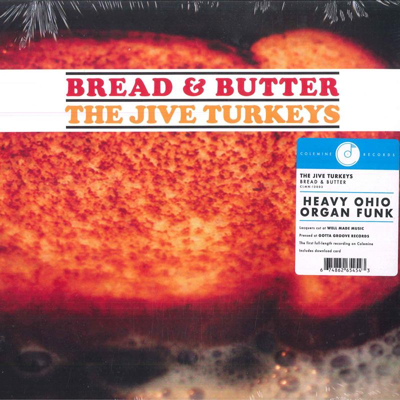 

LP Record JIVE TURKEYS - Bread & Butter CLMN12003 Colemine Record 2022 US Soul/Funk